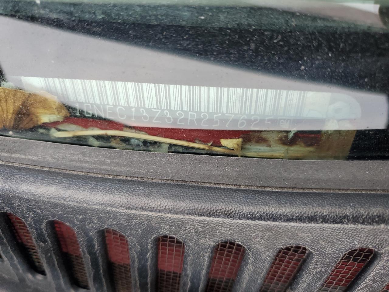 2002 Chevrolet Tahoe C1500 VIN: 1GNEC13Z32R257625 Lot: 92573235