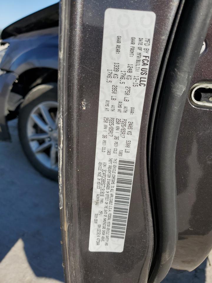 2016 Dodge Journey Sxt VIN: 3C4PDCBB5GT191818 Lot: 93293715