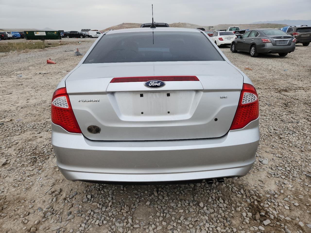 2012 Ford Fusion Se VIN: 3FAHP0HA1CR307182 Lot: 91728365
