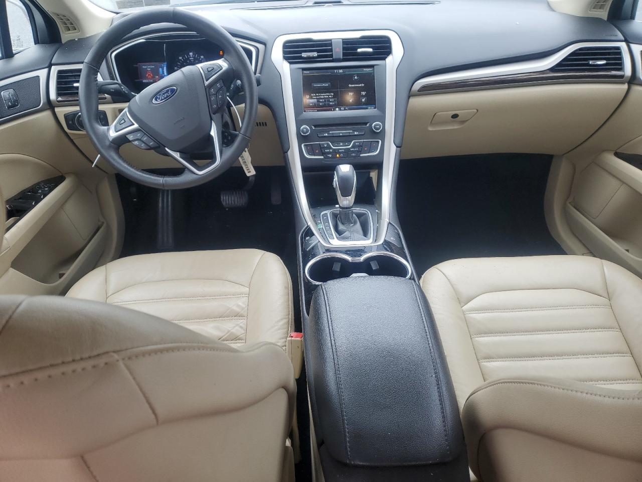 2016 Ford Fusion Se Hybrid VIN: 3FA6P0LU0GR374743 Lot: 92033345