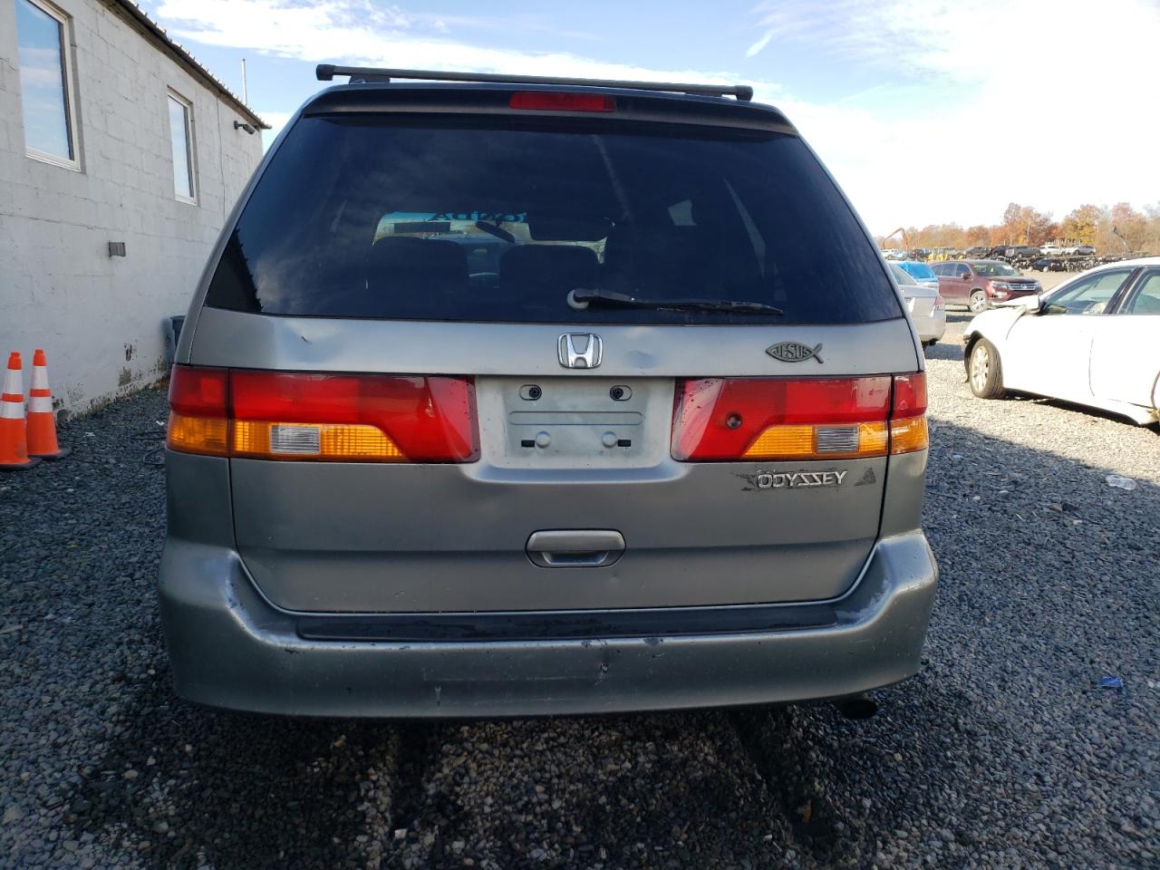 2002 Honda Odyssey Exl VIN: 5FNRL18012B023624 Lot: 91406365