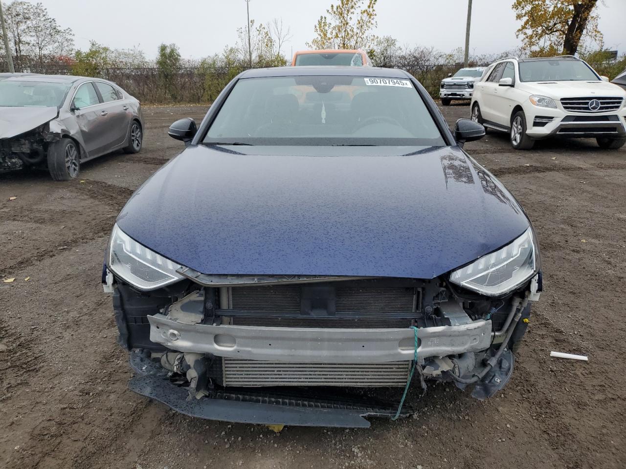 2022 Audi A4 Komfort 45 VIN: WAUAAAF43NN007145 Lot: 90707945