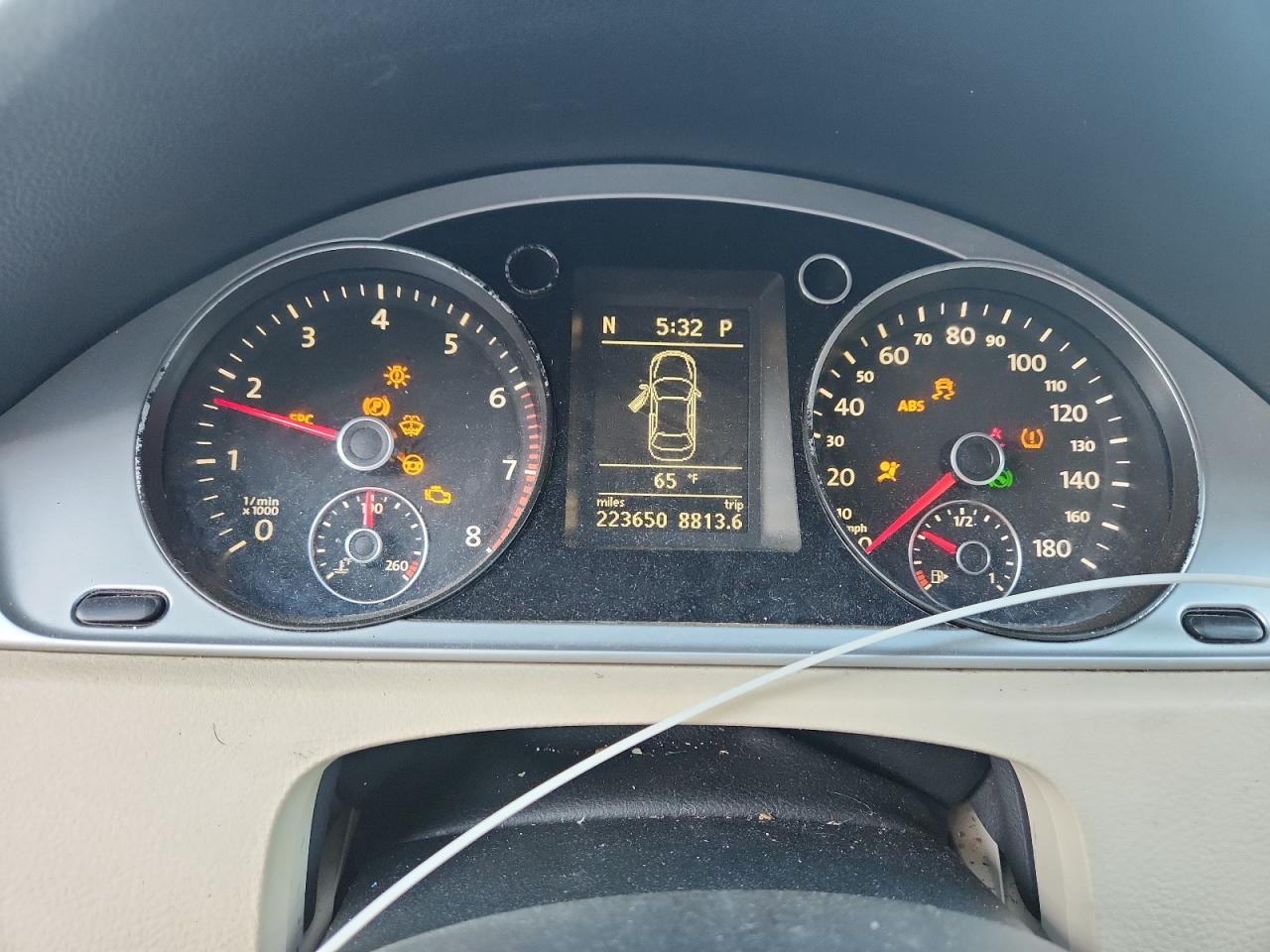 2012 Volkswagen Cc Sport VIN: WVWMN7AN3CE500487 Lot: 93091575