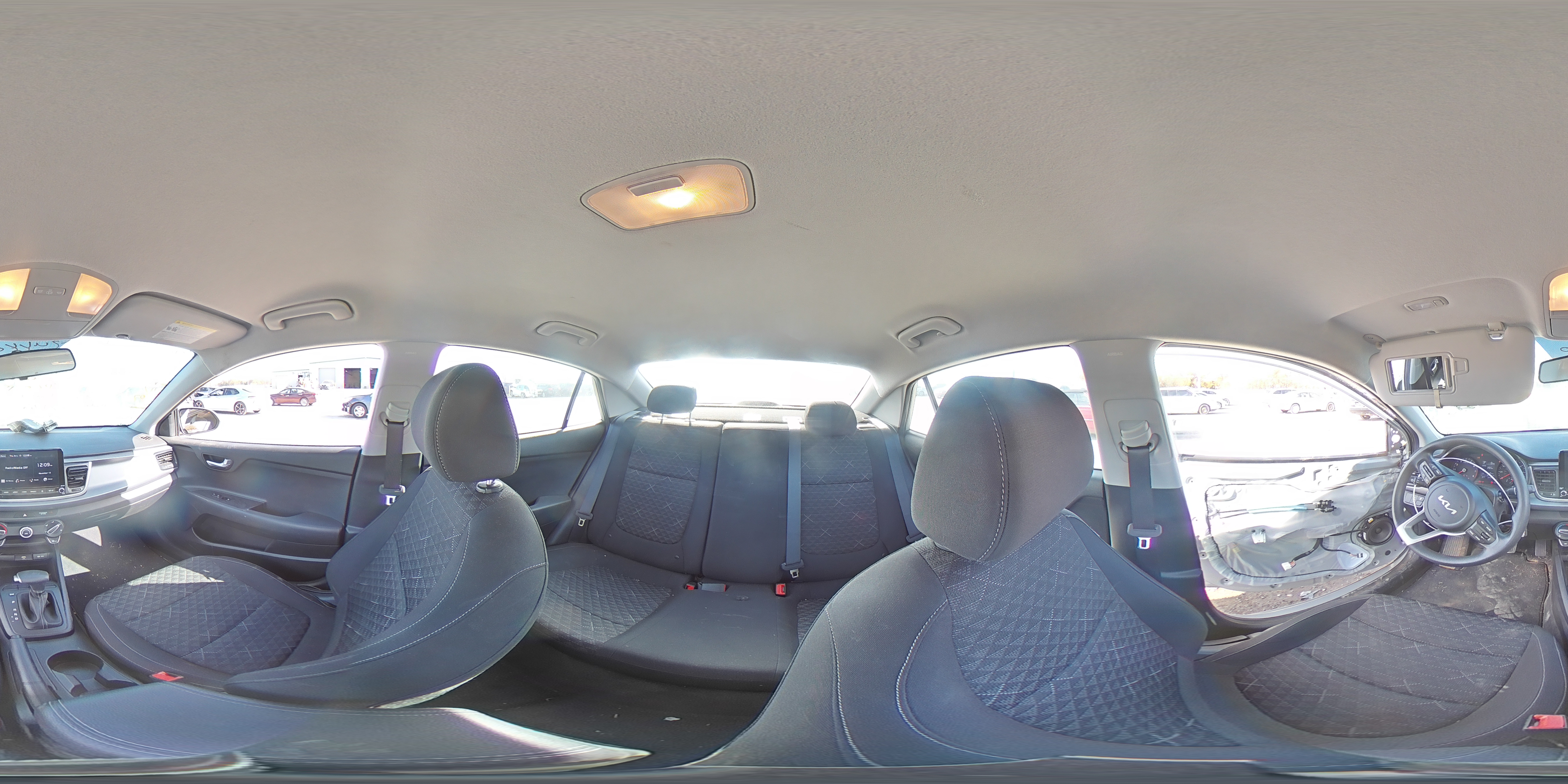 2022 Kia Rio Lx VIN: 3KPA24AD3NE476152 Lot: 92576365