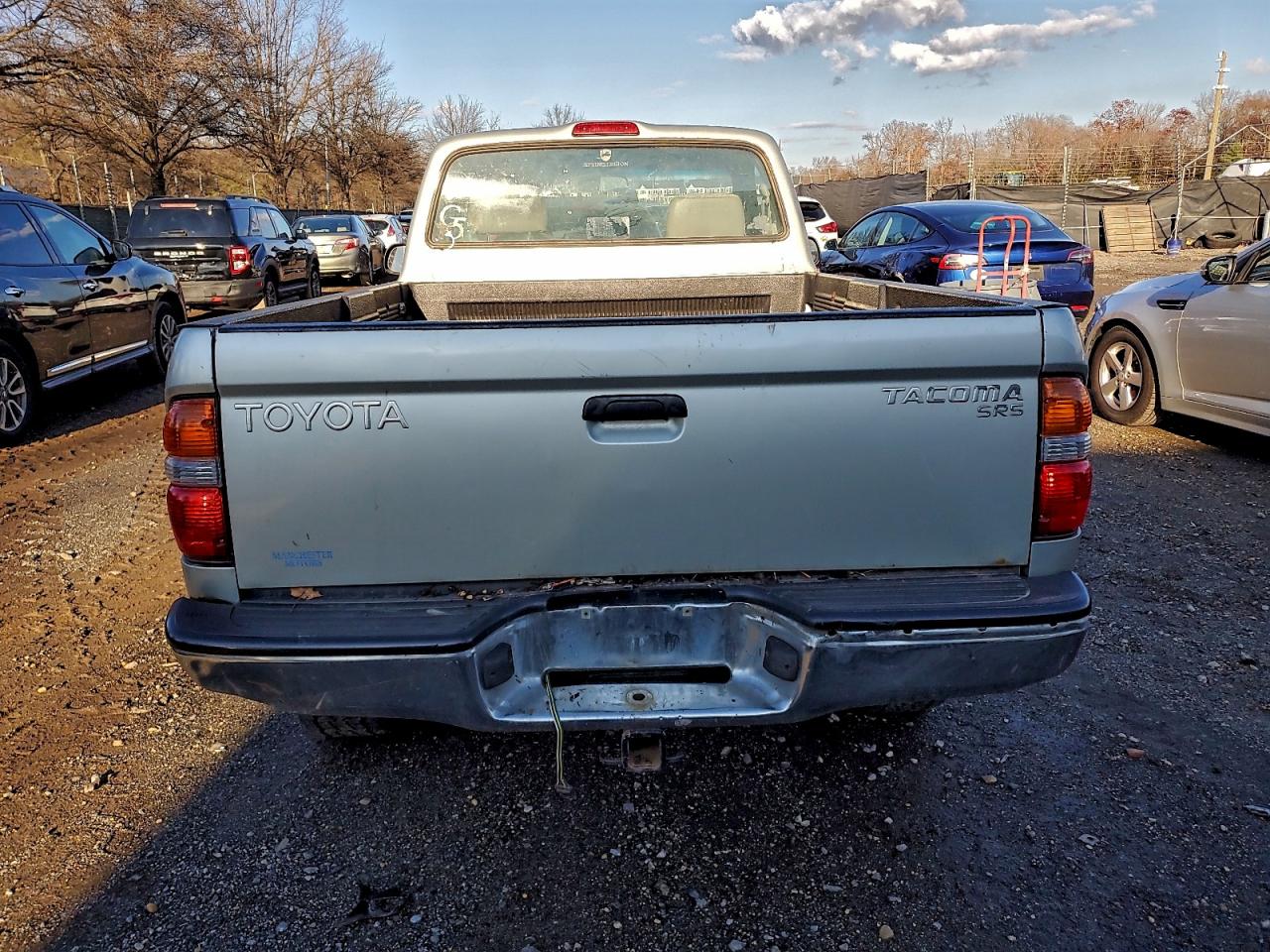 2001 Toyota Tacoma VIN: 5TEPM62N61Z720712 Lot: 93845555