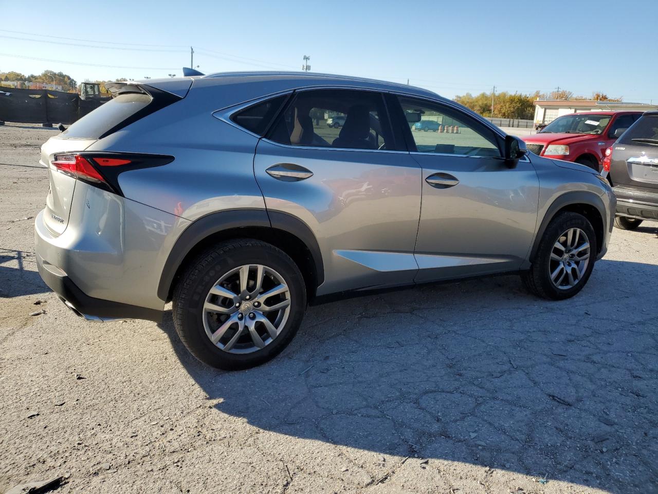2015 Lexus Nx 200T grey suv gas JTJBARBZ7F2034744 photo #4