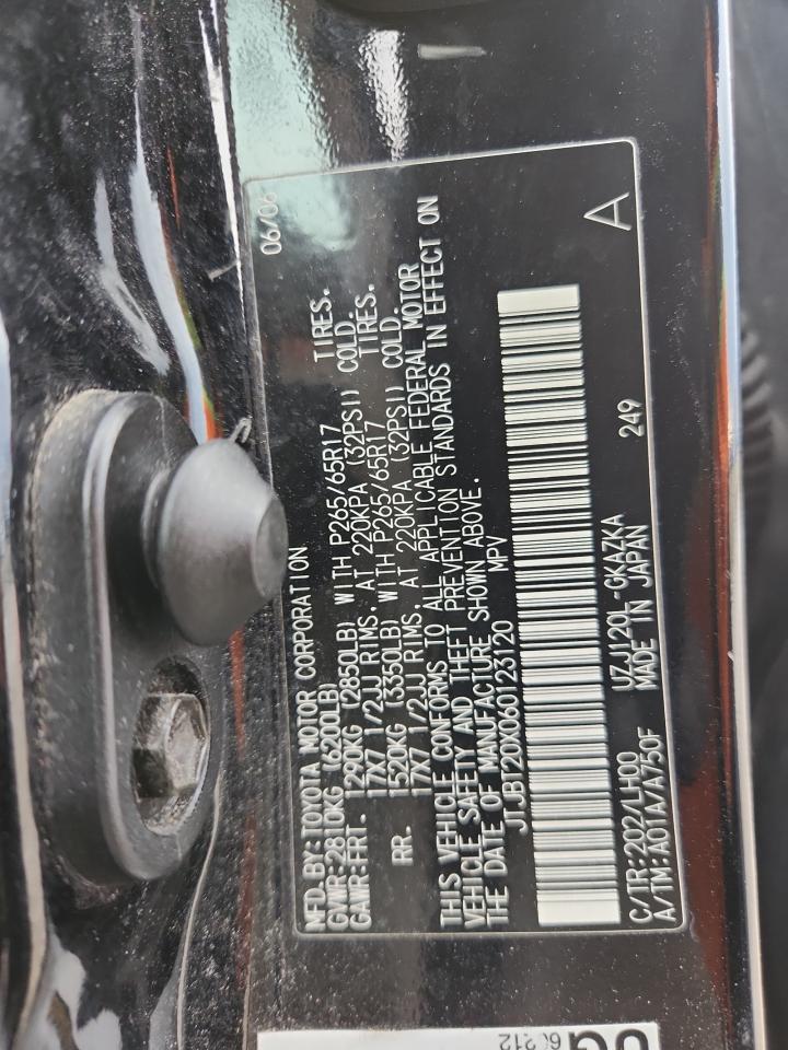 2006 Lexus Gx 470 VIN: JTJBT20X060123120 Lot: 93718975