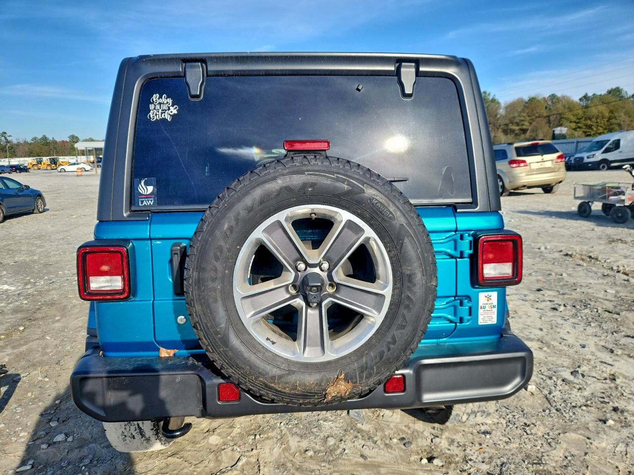 2020 Jeep Wrangler Unlimited Sahara VIN: 1C4HJXENXLW127837 Lot: 94313465