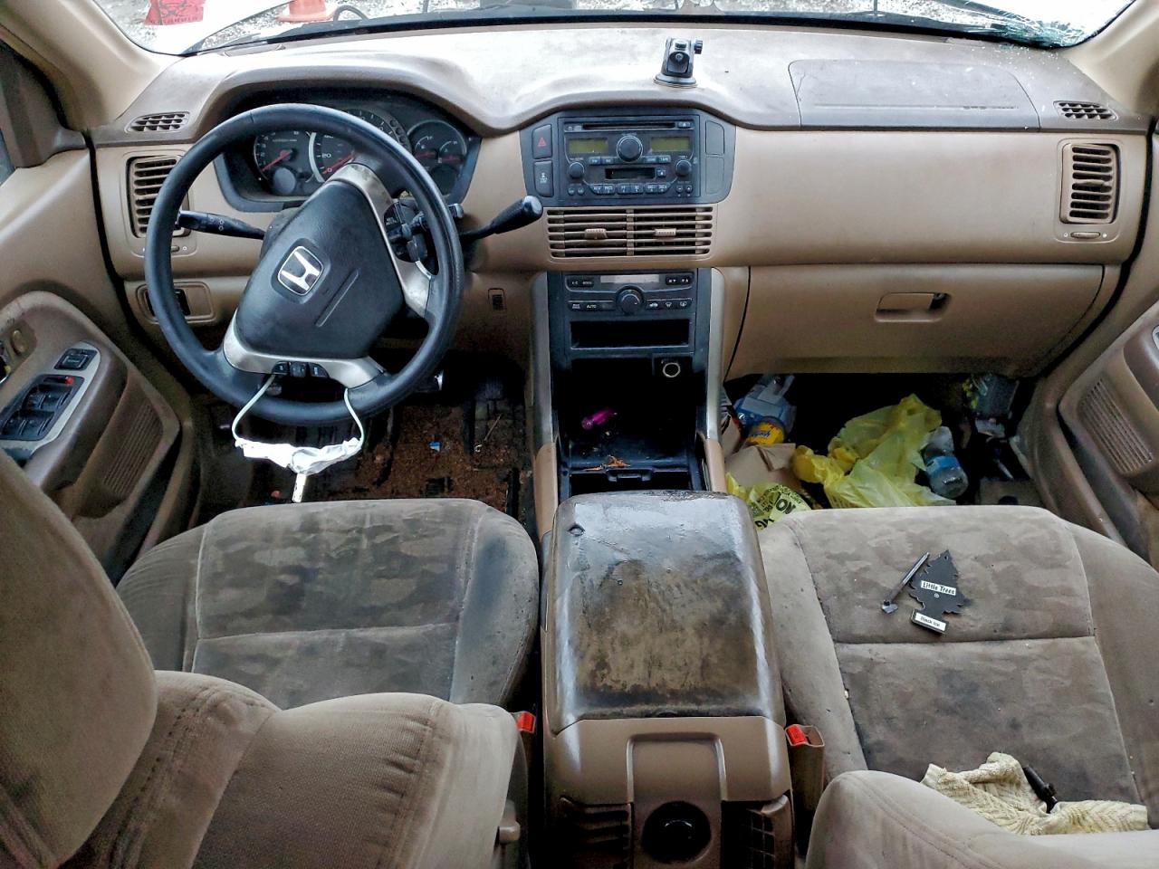 2004 Honda Pilot Ex VIN: 2HKYF18464H575503 Lot: 94096105