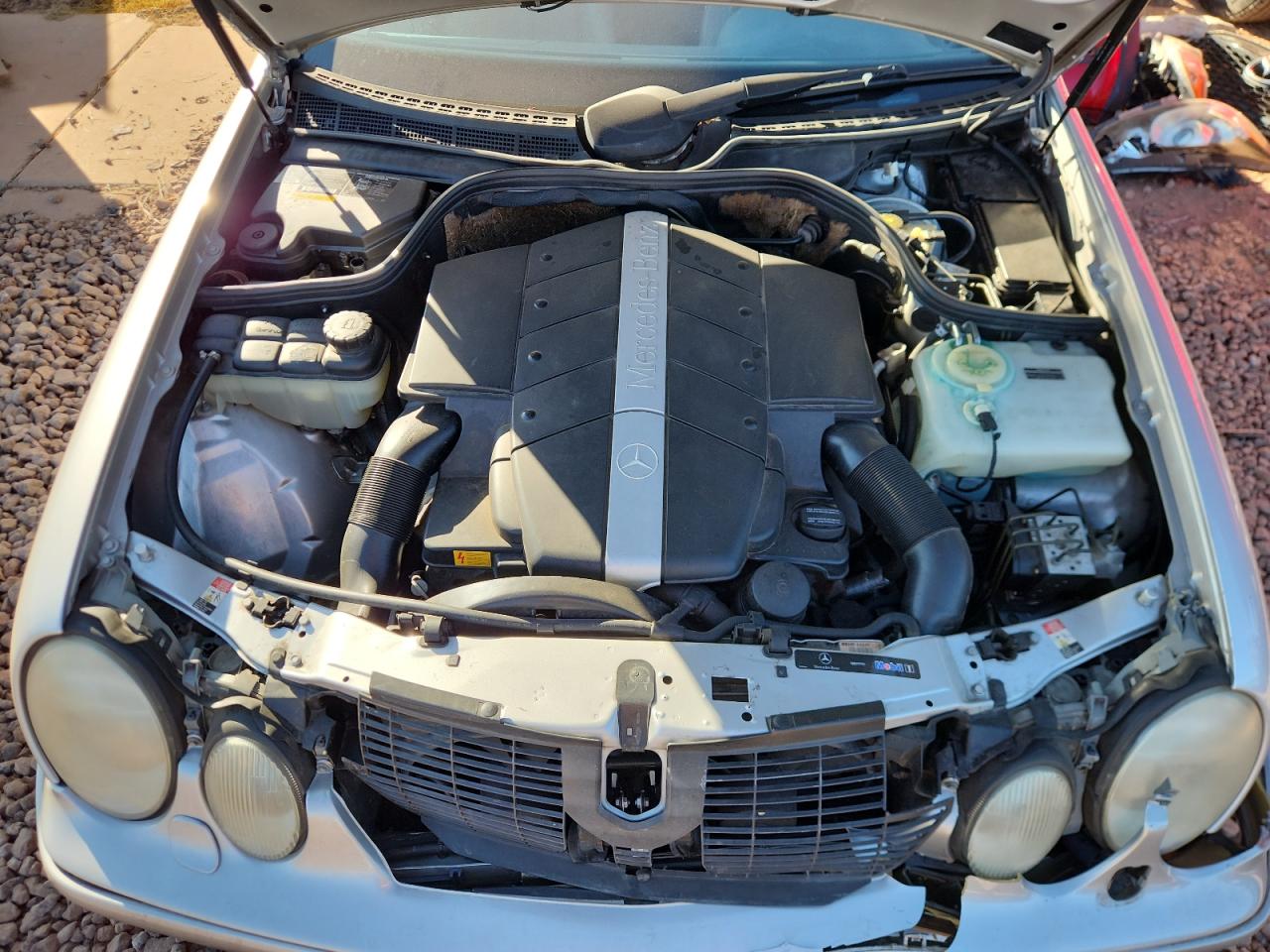 2001 Mercedes-Benz Clk 430 VIN: WDBLK70GX1T056443 Lot: 85956375