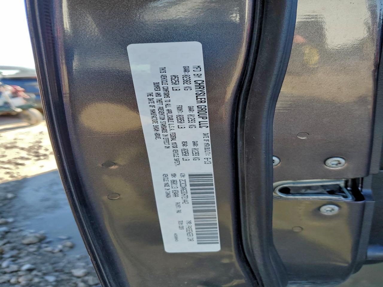 2013 Dodge Charger Police VIN: 2C3CDXAG3DH721442 Lot: 94270085