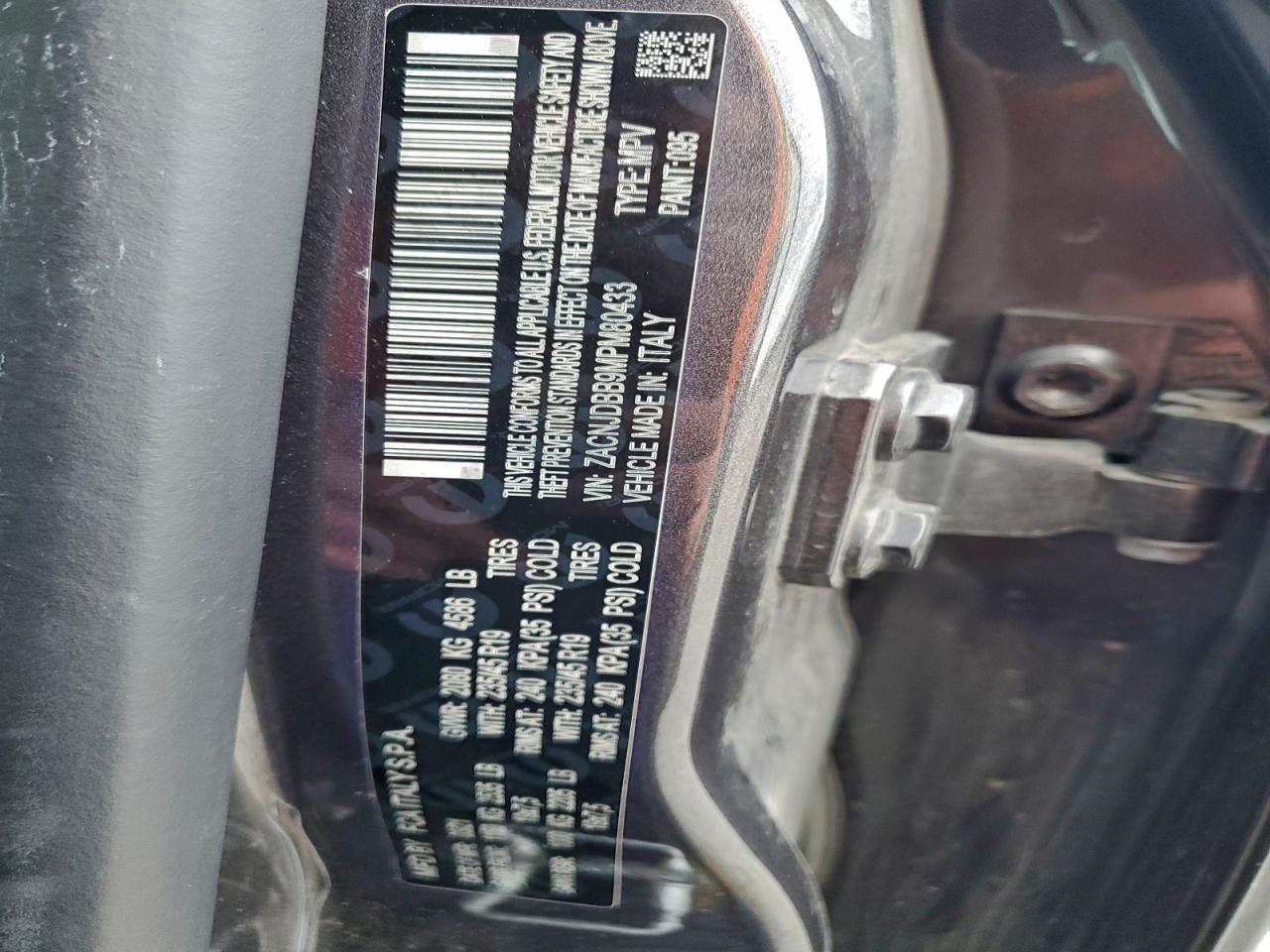 2021 Jeep Renegade Latitude VIN: ZACNJDBB9MPM80433 Lot: 94283365