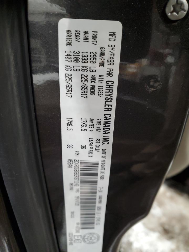 2014 Dodge Grand Caravan Se VIN: 2C4RDGBG6ER371143 Lot: 85926525