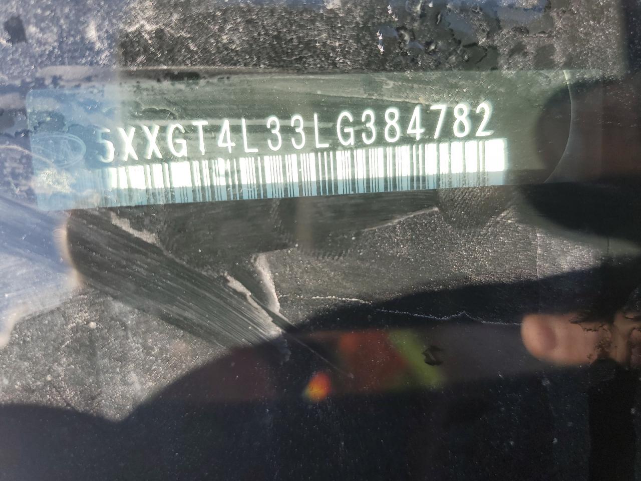 2020 Kia Optima Lx VIN: 5XXGT4L33LG384782 Lot: 92366415