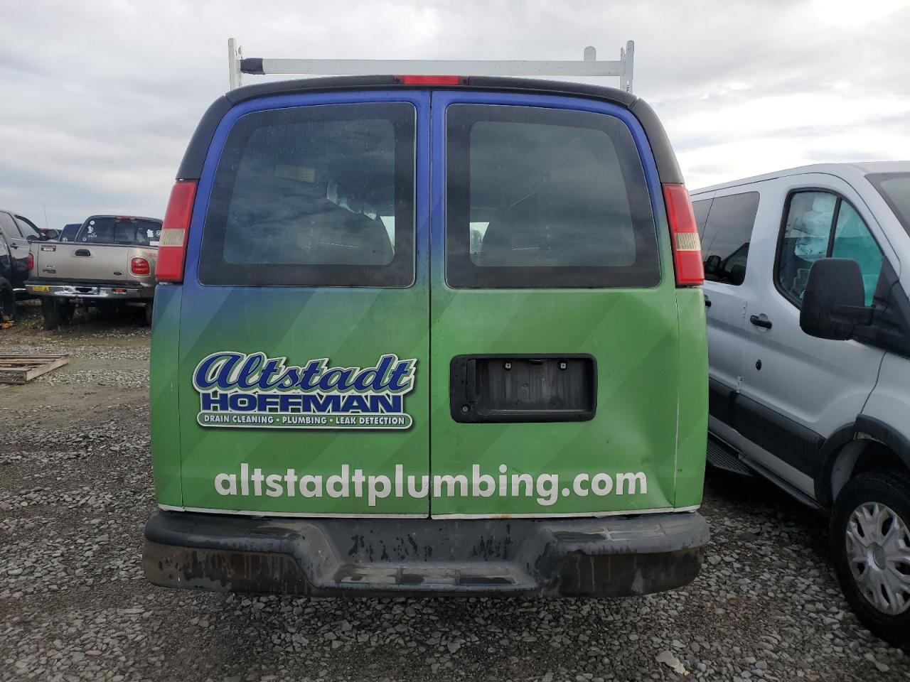 2013 Chevrolet Express Delivery Van VIN: 1GCWGFFA0D1117814 Lot: 91435725