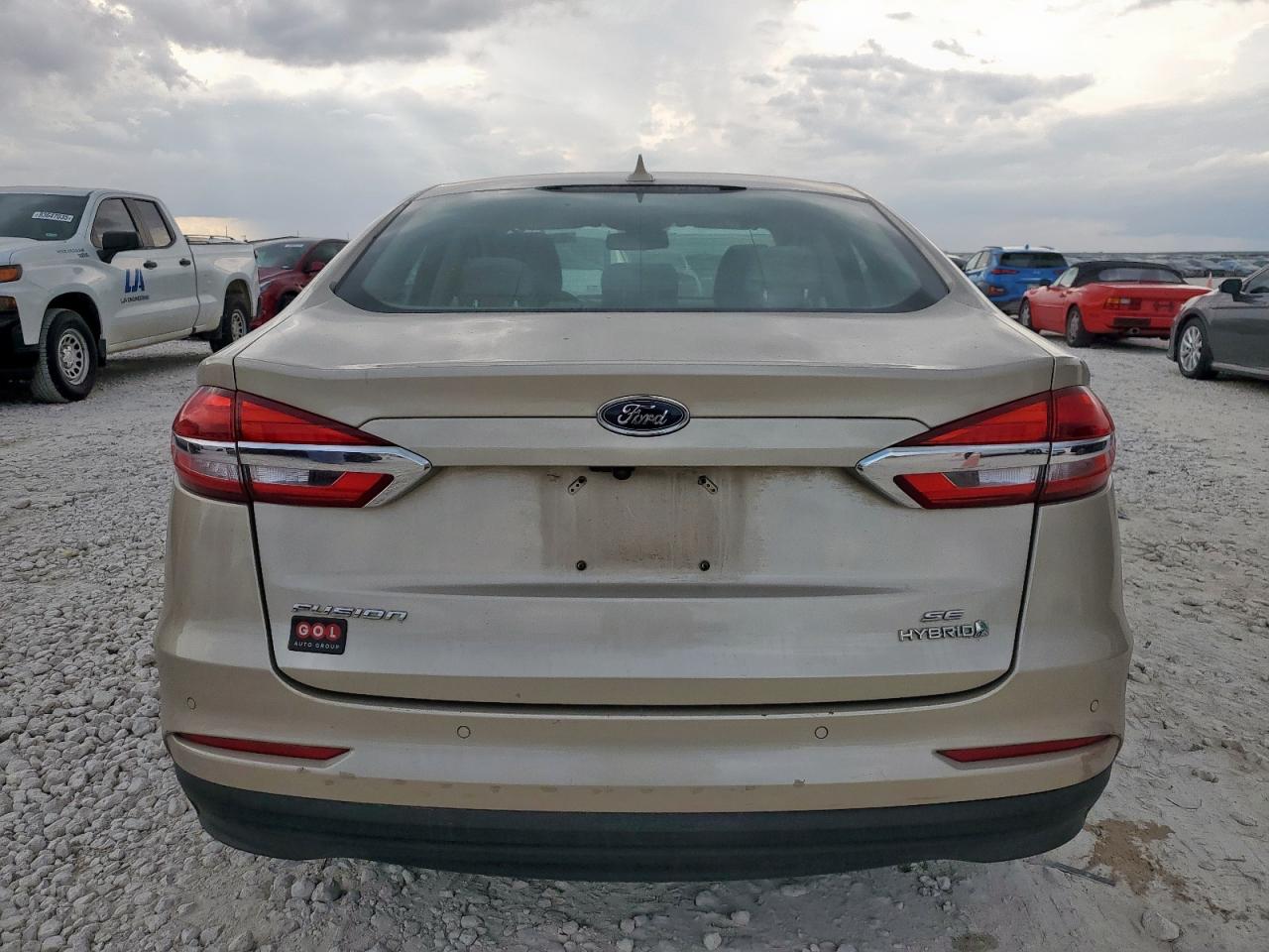 2019 Ford Fusion Se VIN: 3FA6P0LU2KR262017 Lot: 93027115