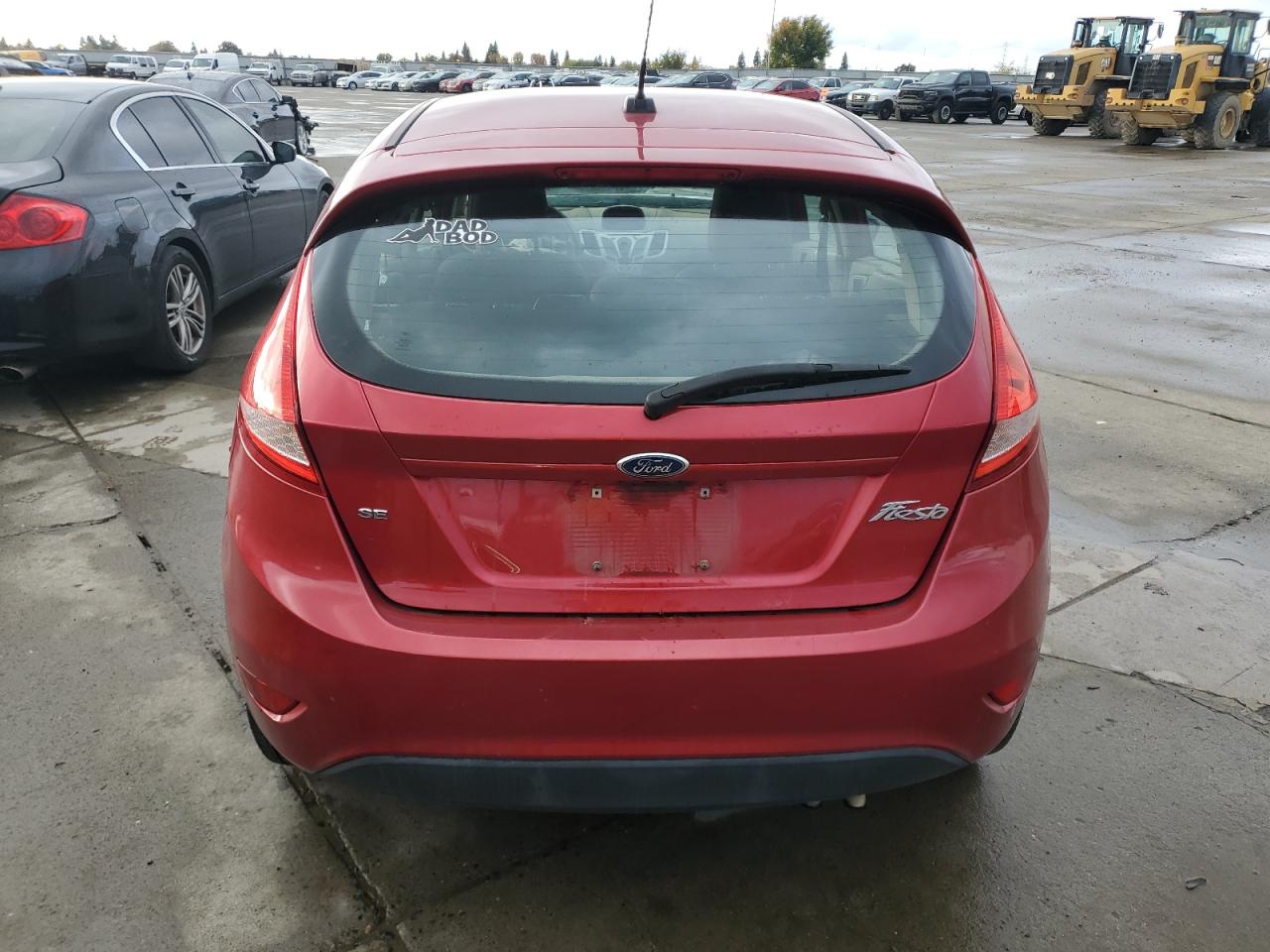 2011 Ford Fiesta Se VIN: 3FADP4EJ6BM172870 Lot: 92136105
