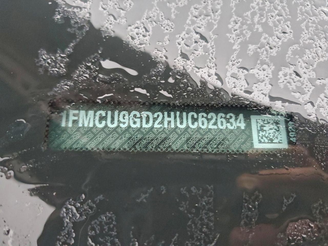 2017 Ford Escape Se VIN: 1FMCU9GD2HUC62634 Lot: 94060305