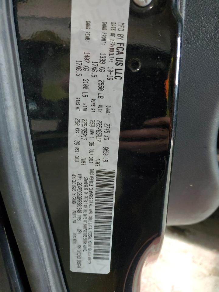 2017 Dodge Grand Caravan Se VIN: 2C4RDGBG8HR601348 Lot: 92808605