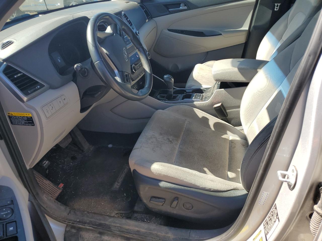 2017 Hyundai Tucson Limited VIN: KM8J3CA20HU367333 Lot: 91294335