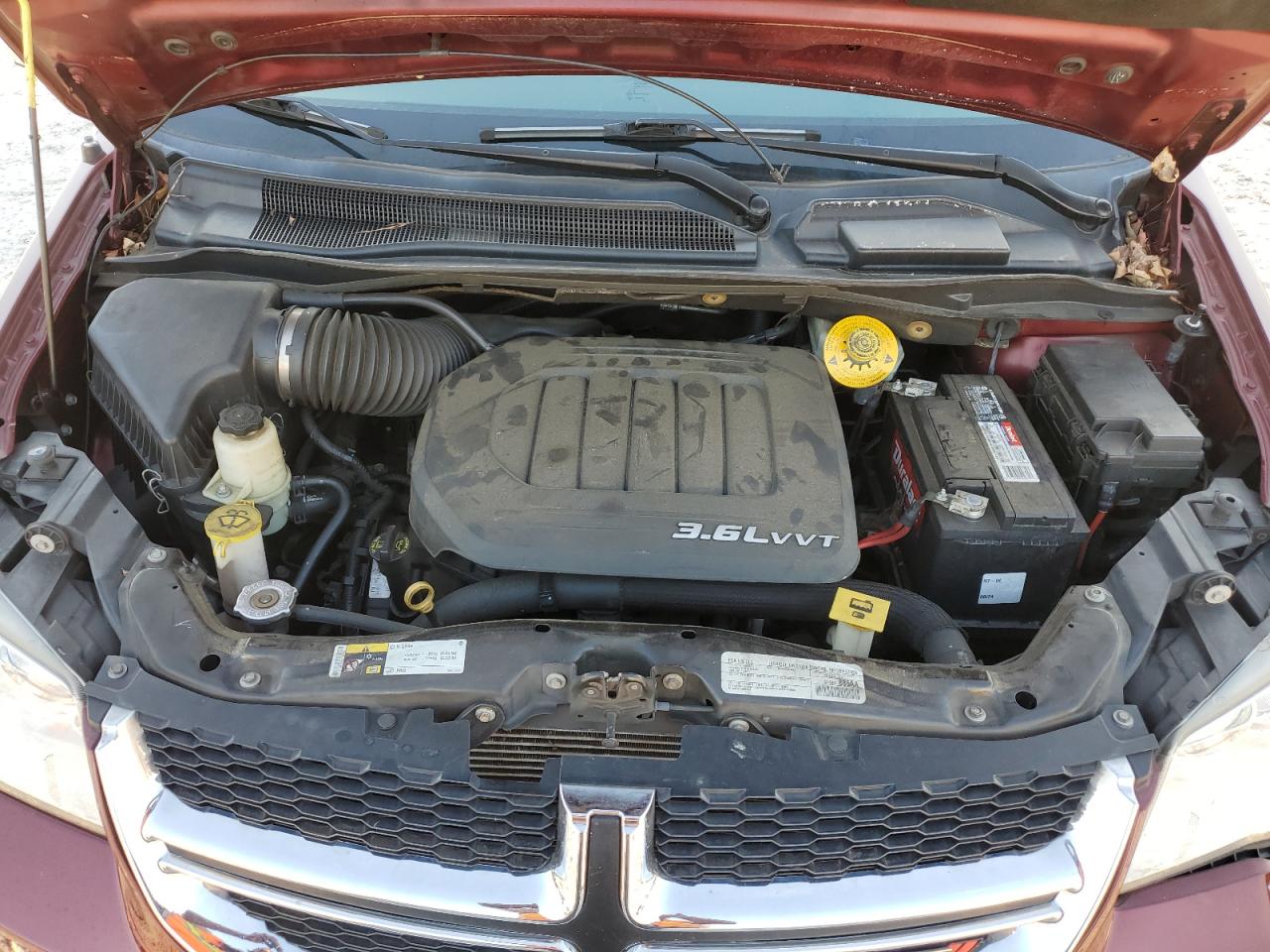 2017 Dodge Grand Caravan Sxt VIN: 2C4RDGCG7HR603736 Lot: 91842815