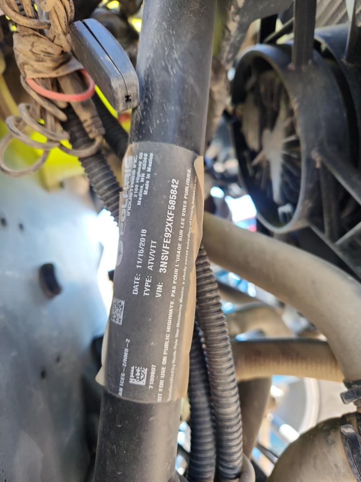 2019 Polaris Rzr Xp 4 Turbo Eps VIN: 3NSVFE92XKF585842 Lot: 91832695