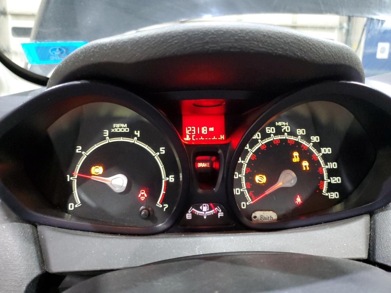 2013 Ford Fiesta S VIN: 3FADP4AJ8DM157621 Lot: 93279145