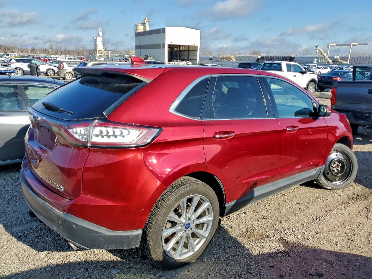 2018 Ford Edge Titanium VIN: 2FMPK4K89JBC54529 Lot: 93840755