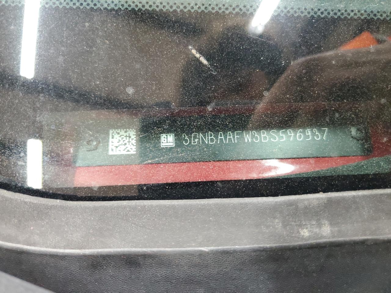 2011 Chevrolet Hhr Ls VIN: 3GNBAAFW3BS596537 Lot: 93179215