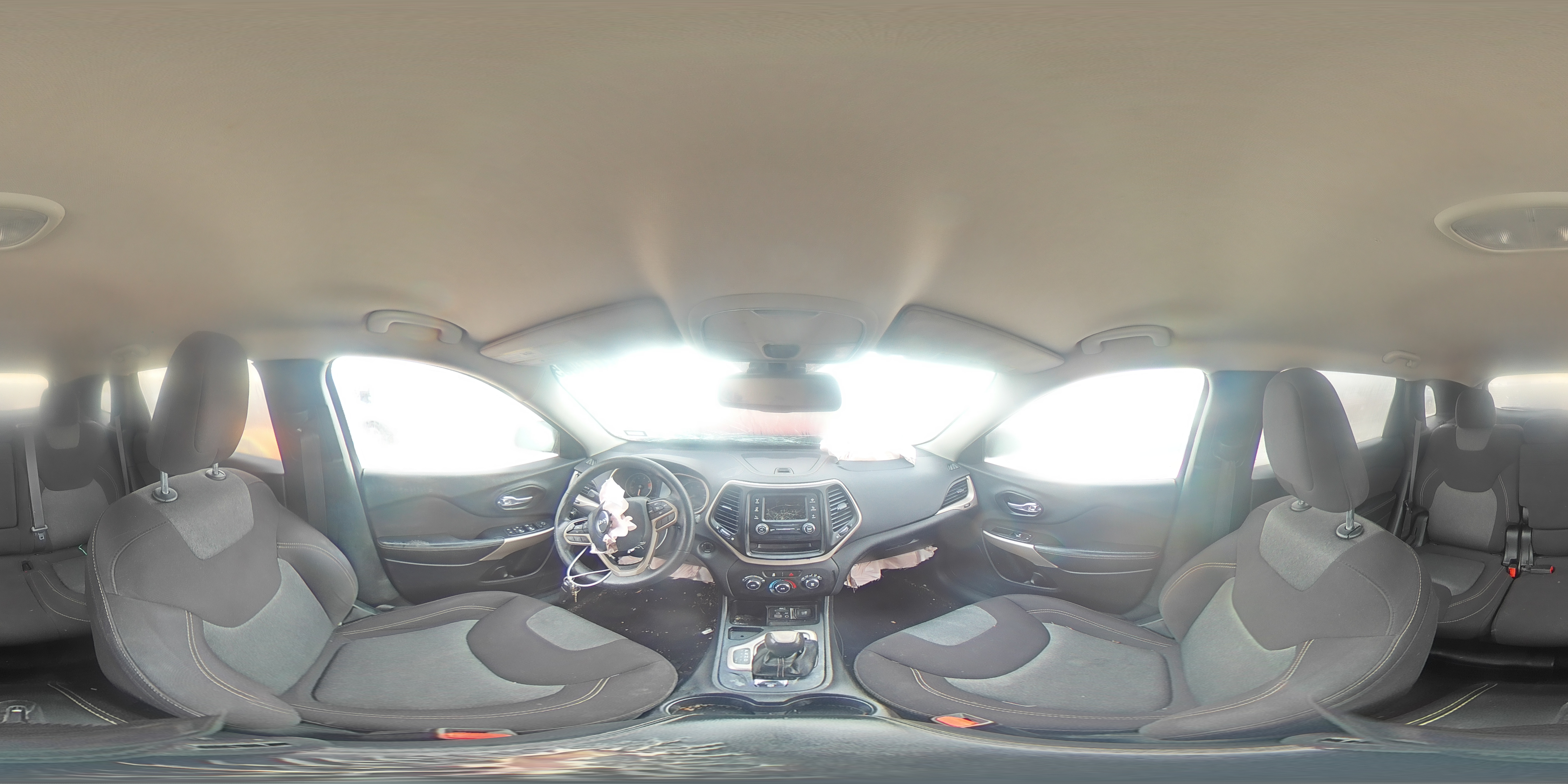 2017 Jeep Cherokee Sport VIN: 1C4PJLAB4HW607282 Lot: 93779005