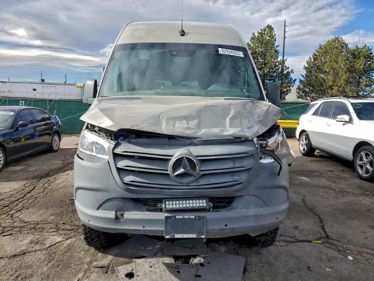 2019 Mercedes-Benz Sprinter 2500/3500 VIN: WD4FF1CD4KT007814 Lot: 92938925