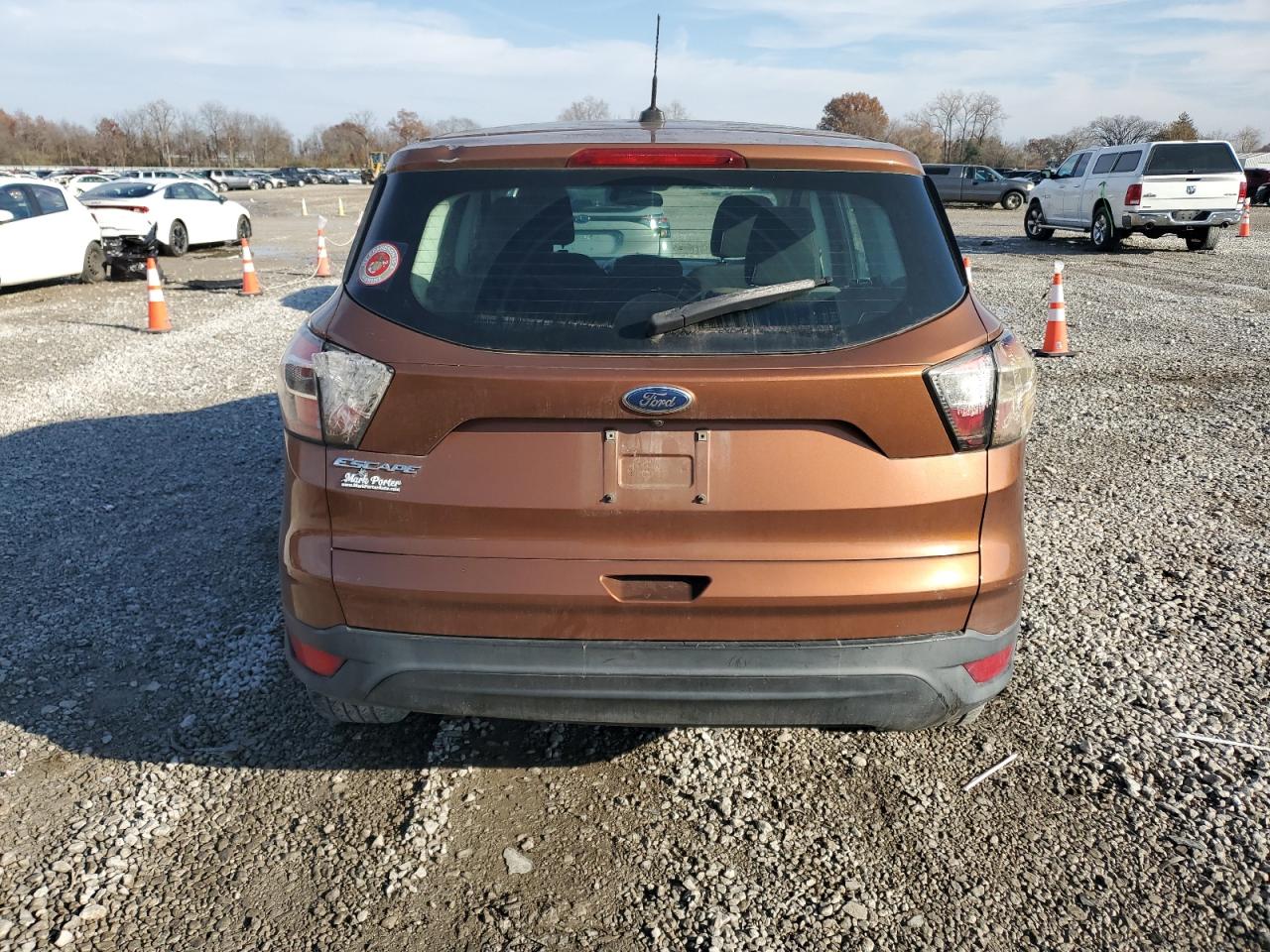 2017 Ford Escape S VIN: 1FMCU0F70HUA37619 Lot: 93492665