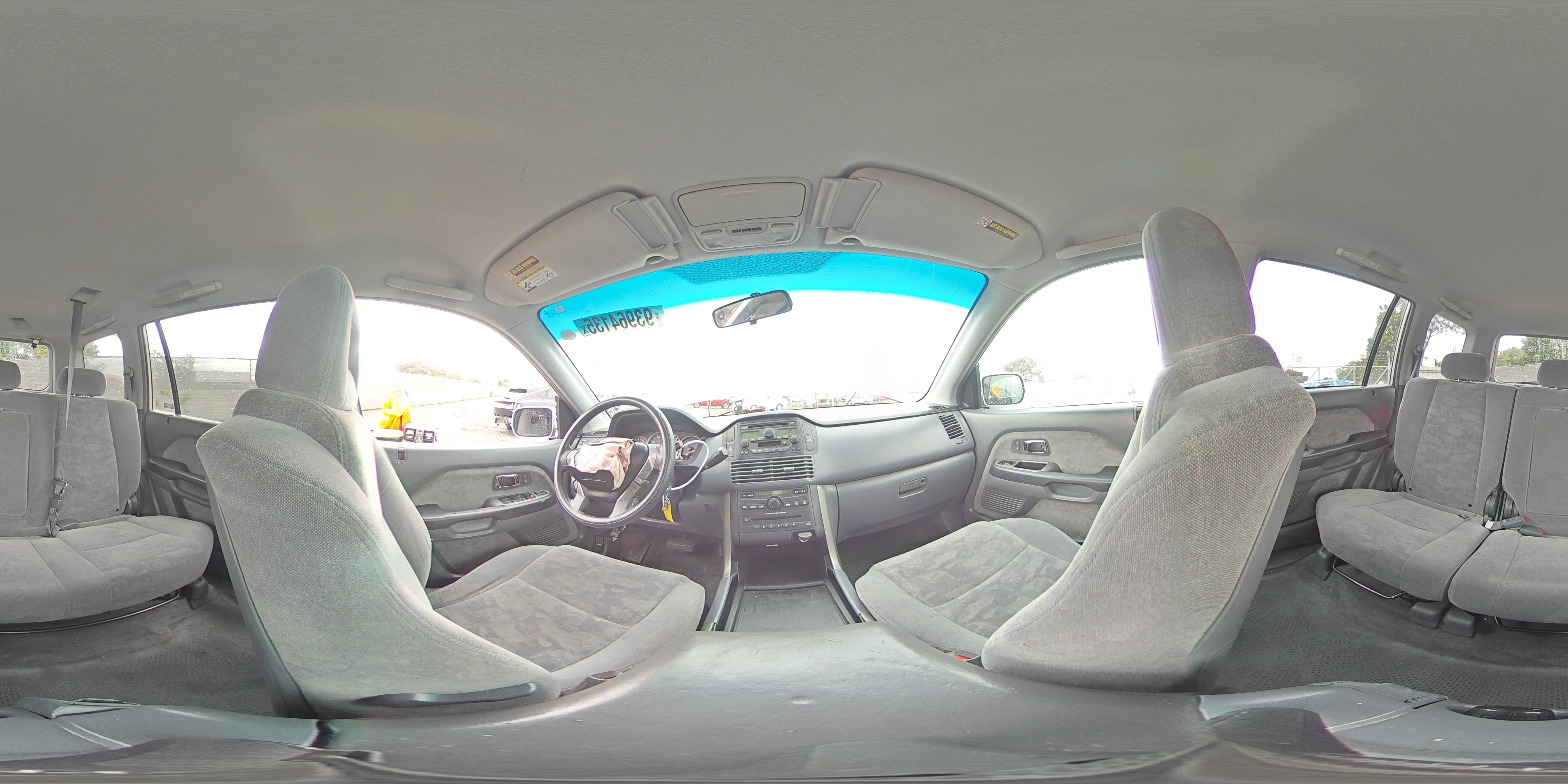 2005 Honda Pilot Ex VIN: 2HKYF18475H571154 Lot: 93964135