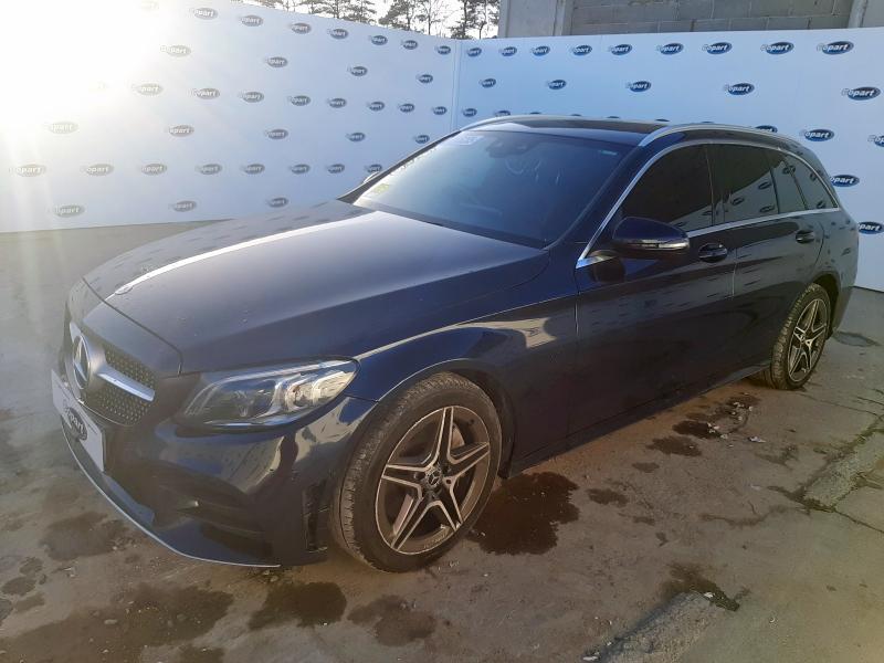 2021 MERCEDES-BENZ C CLASS C300DE AMG LINE EDITION 5DR 9G-TRONIC for sale at Copart WOLVERHAMPTON