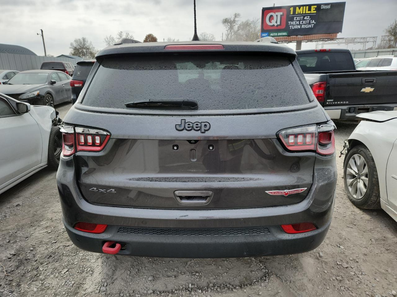 2021 Jeep Compass Trailhawk VIN: 3C4NJDDB5MT571823 Lot: 93460265