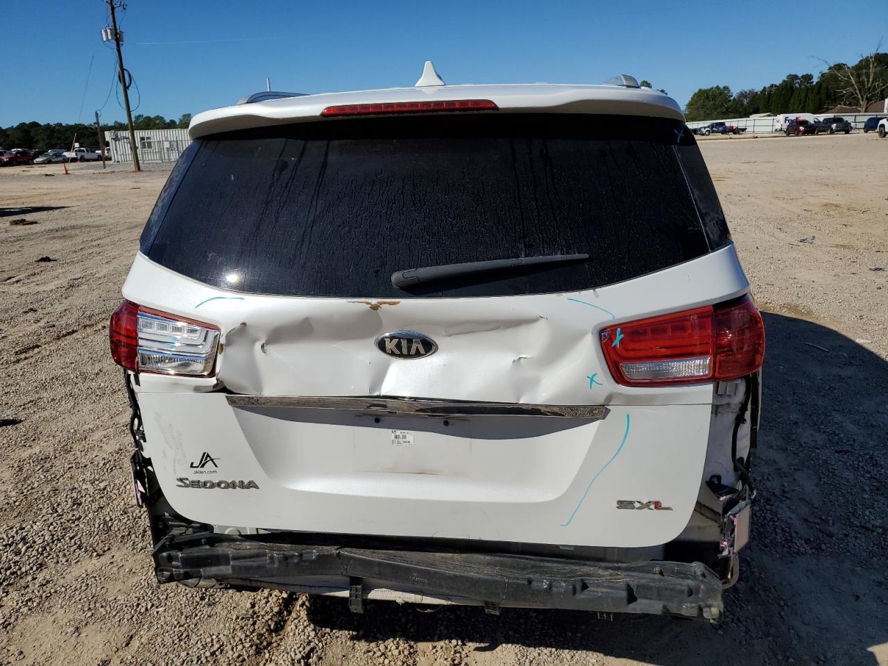 2016 Kia Sedona Sxl VIN: KNDME5C10G6132462 Lot: 90680635