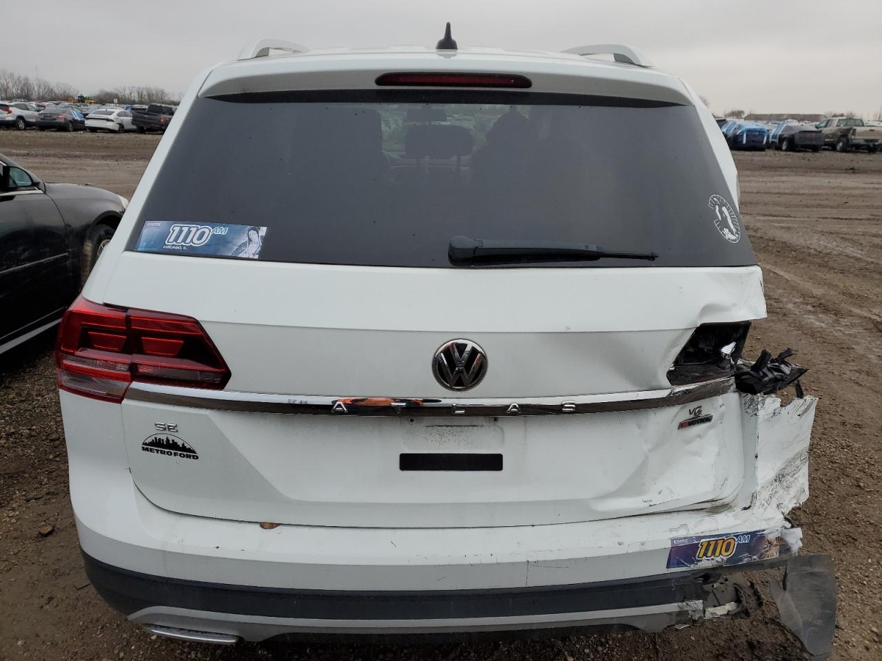 2018 Volkswagen Atlas Se VIN: 1V2KR2CA3JC530993 Lot: 92936665