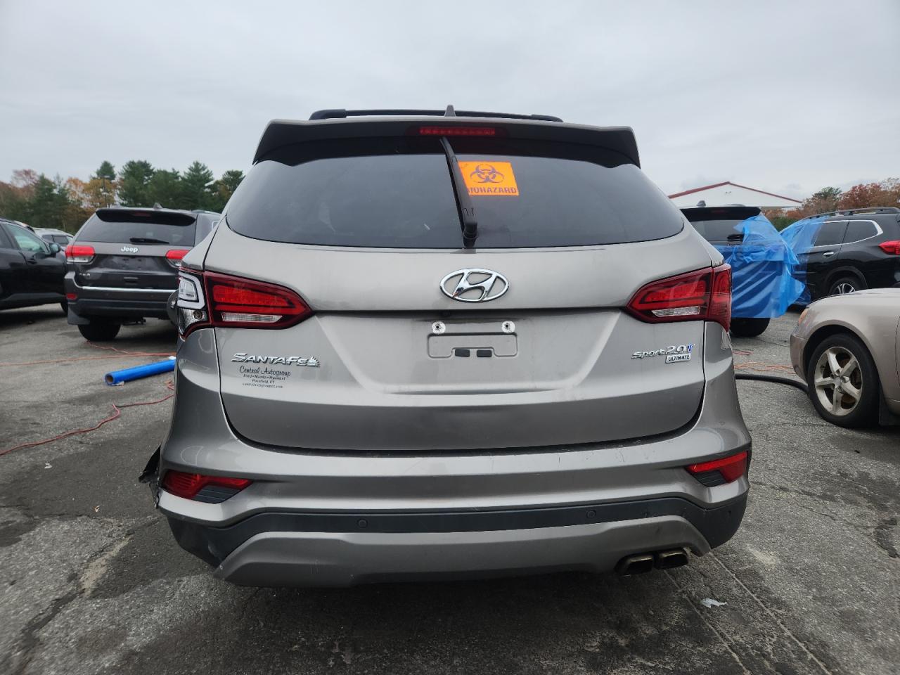 2017 Hyundai Santa Fe Sport VIN: 5XYZW4LA7HG466970 Lot: 90103855