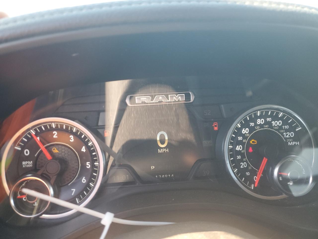 2019 Ram 1500 Laramie VIN: 1C6SRFJT5KN595824 Lot: 92155095