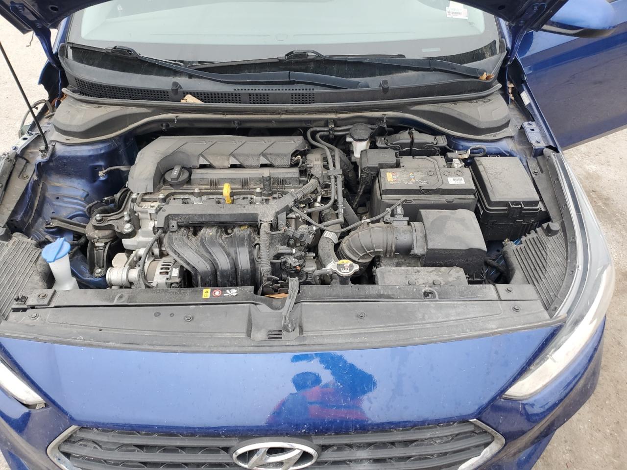 2021 Hyundai Accent Se VIN: 3KPC24A63ME144155 Lot: 93502495