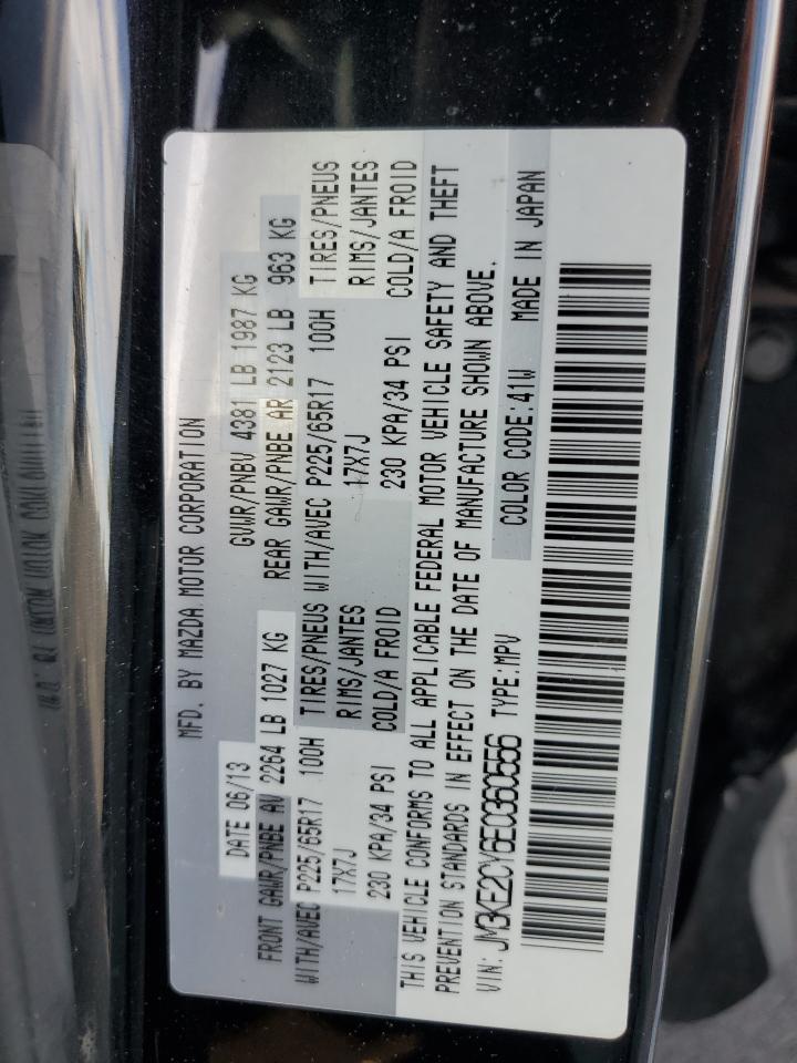 2014 Mazda Cx-5 Touring VIN: JM3KE2CY6E0360556 Lot: 91315065