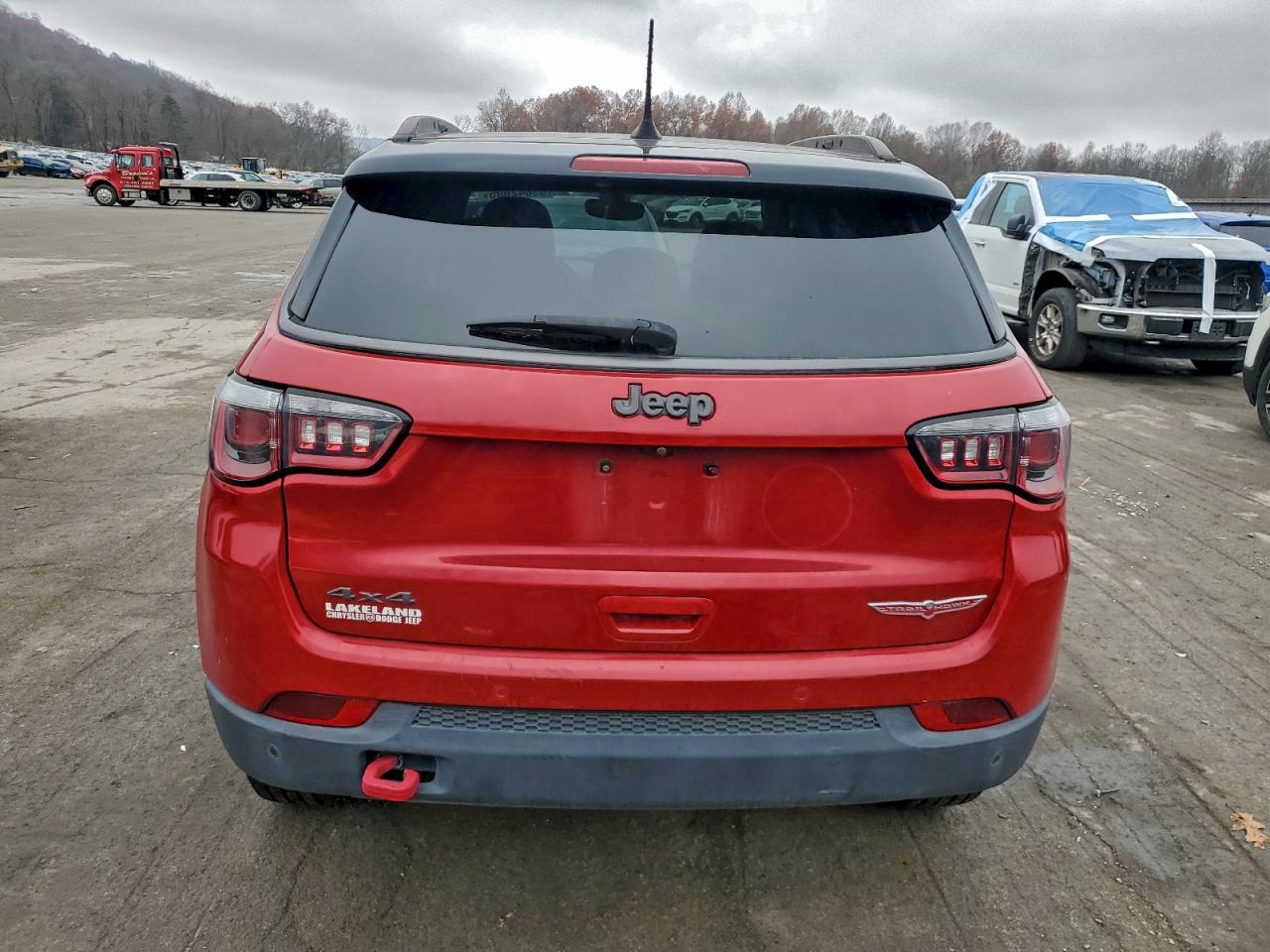 2019 Jeep Compass Trailhawk VIN: 3C4NJDDB0KT664004 Lot: 93642695
