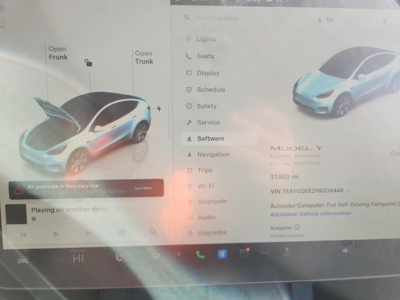 2023 Tesla Model Y VIN: 7SAYGDEE2PA034446 Lot: 91852445