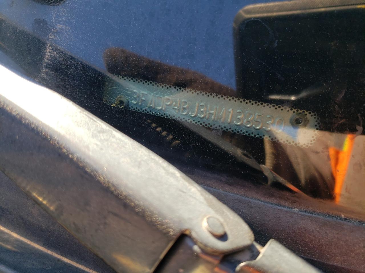 2017 Ford Fiesta Se VIN: 3FADP4BJ3HM138530 Lot: 92407005