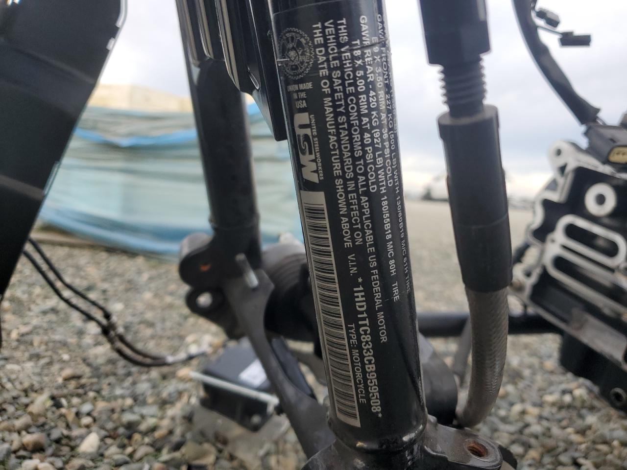 2012 Harley-Davidson Fltrxse Cvo Road Glide Custom VIN: 1HD1TC833CB959508 Lot: 91321485