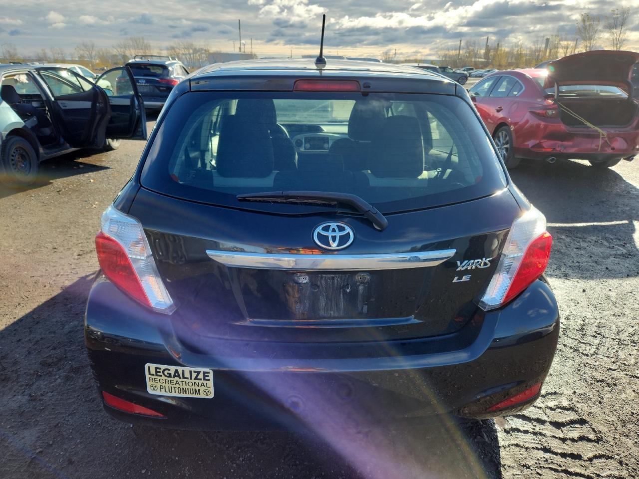 2012 Toyota Yaris VIN: JTDKTUD37CD514940 Lot: 91556915