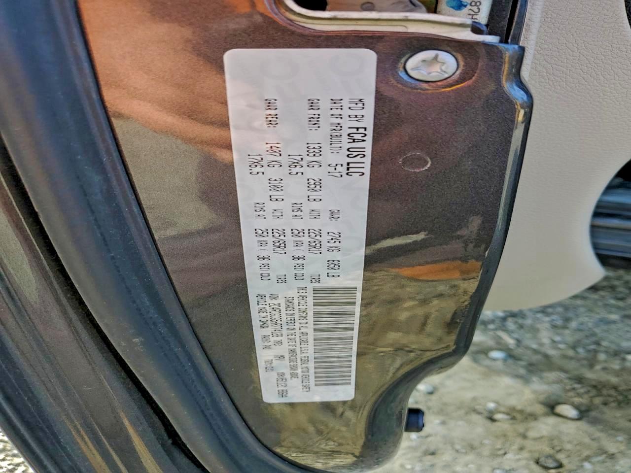 2017 Dodge Grand Caravan Sxt VIN: 2C4RDGCG5HR774128 Lot: 94062535