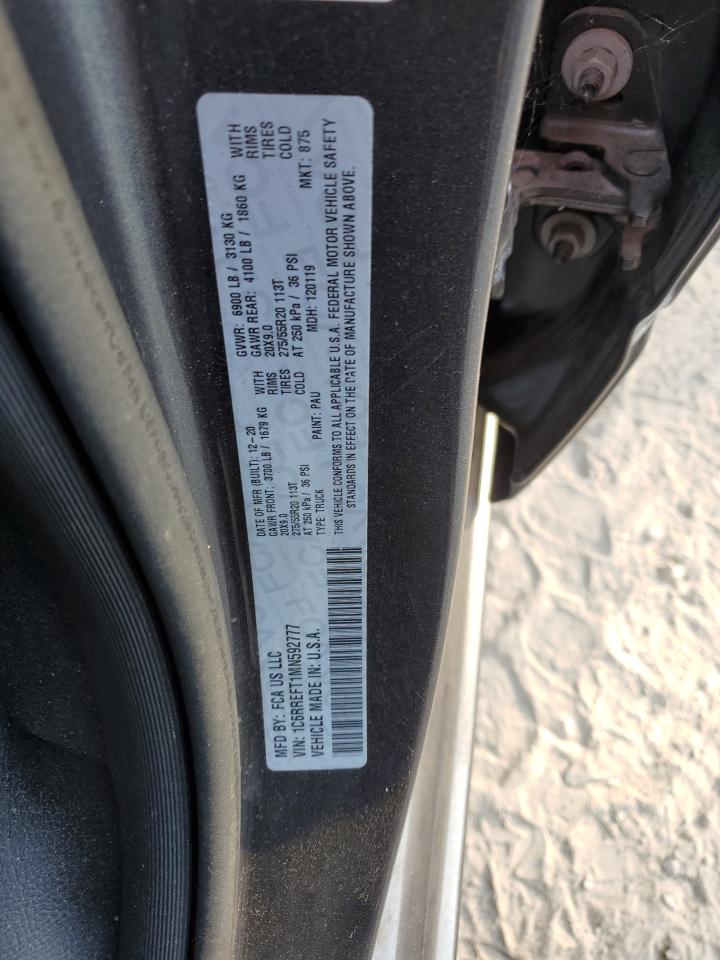 2021 Ram 1500 Big Horn/Lone Star VIN: 1C6RREFT1MN592777 Lot: 93735705