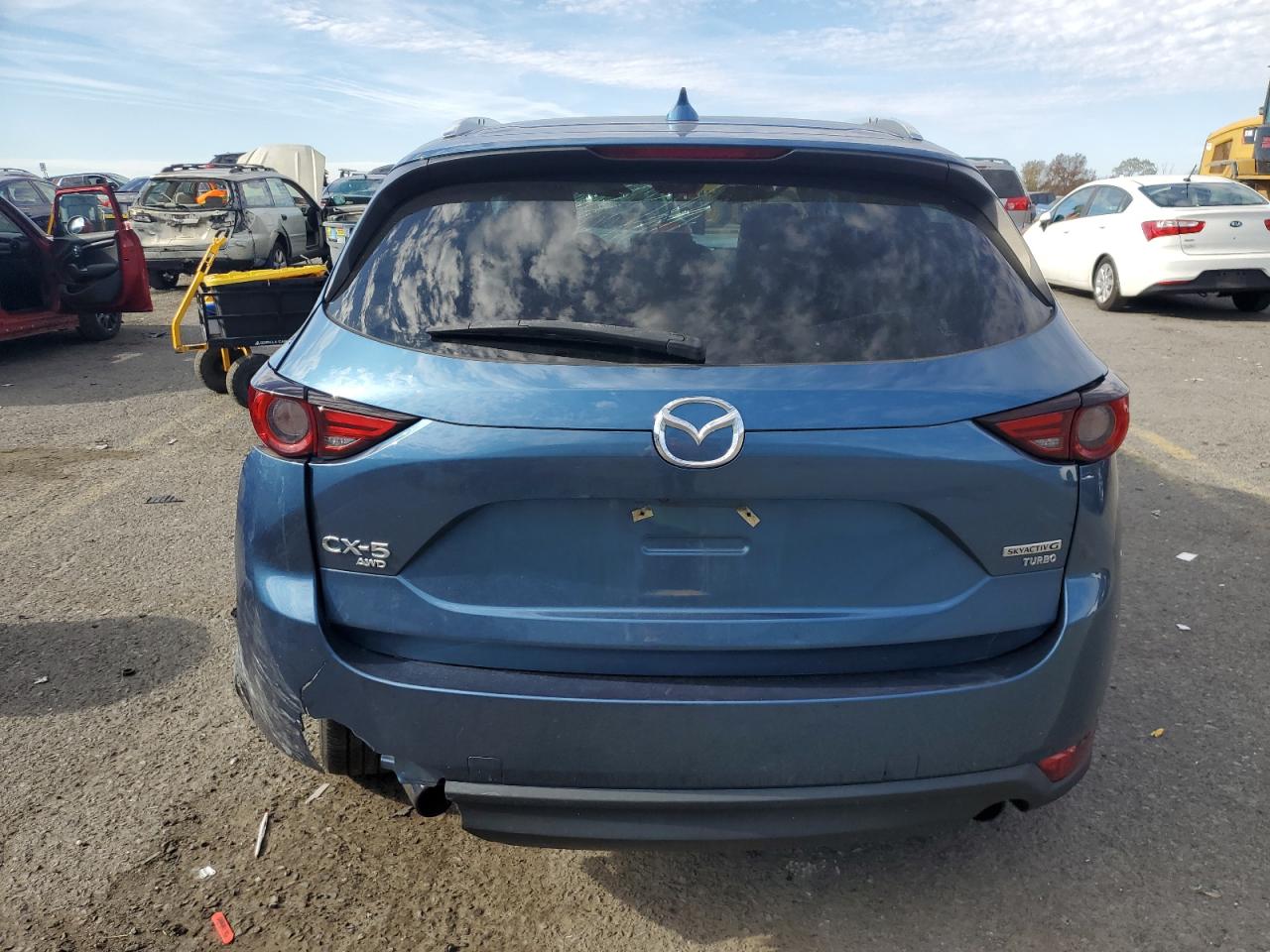 2021 Mazda Cx-5 Grand Touring Reserve VIN: JM3KFBAY7M0313180 Lot: 91263845