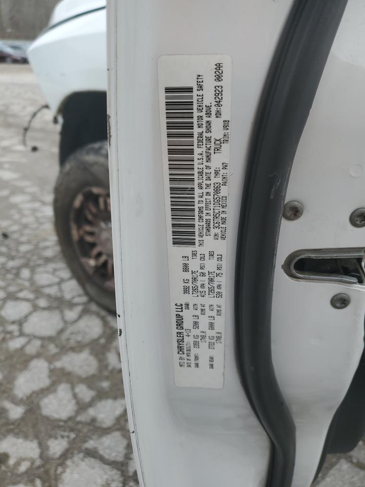 2013 Ram 2500 St VIN: 3C6TR5CT1DG570863 Lot: 93456825